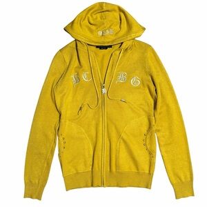 Y2K BCBG Full Zip Embroidered Jacket McBling Size Small